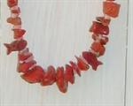 halskæde med rød koral